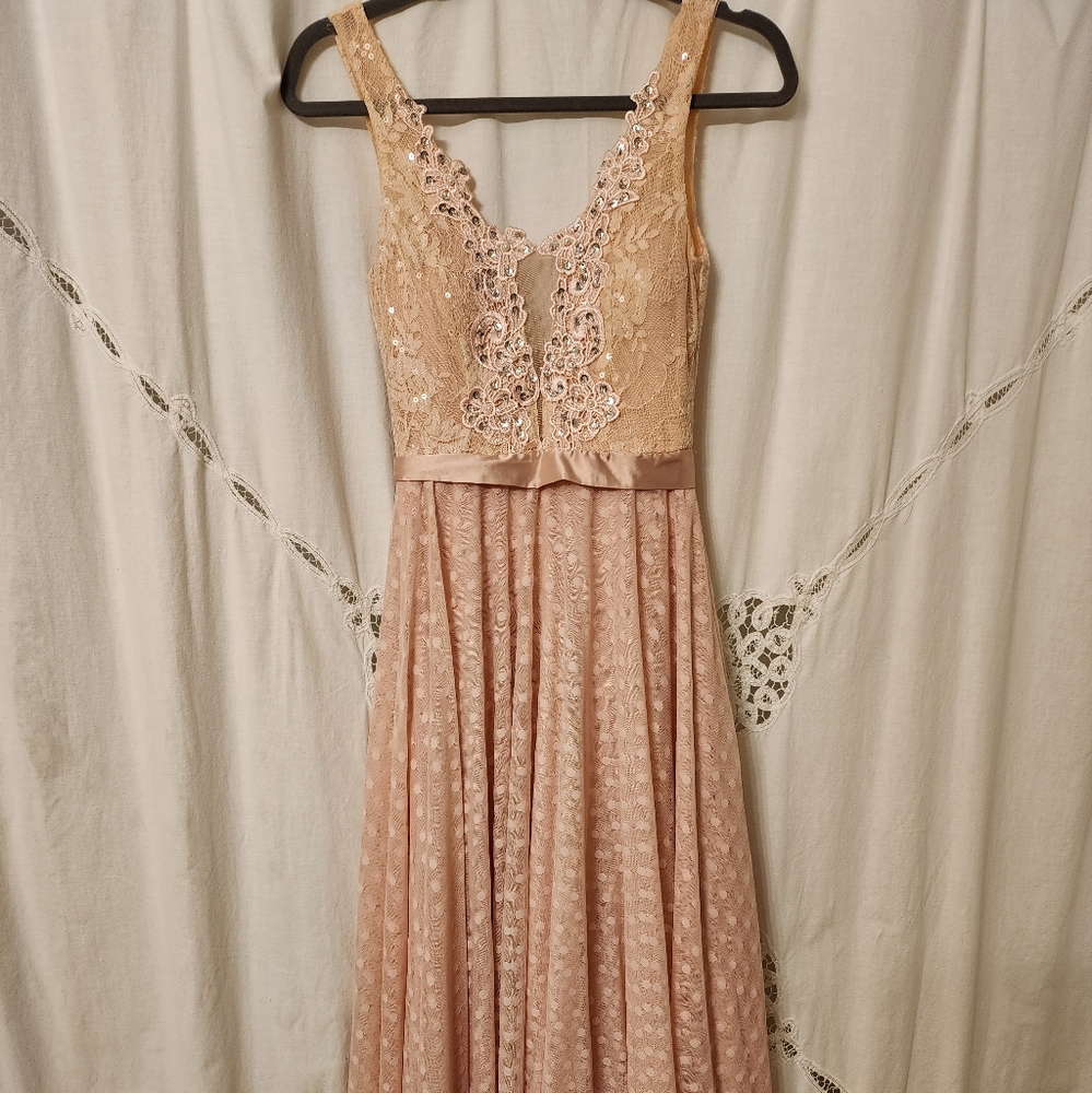 Blush Pink Formal Gown